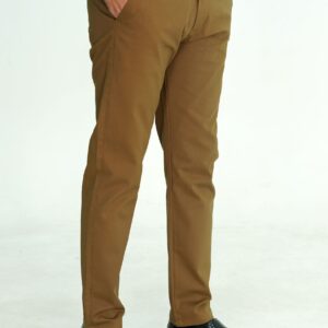 Men's Cotton Chino Pants - Mobile Pocket Design